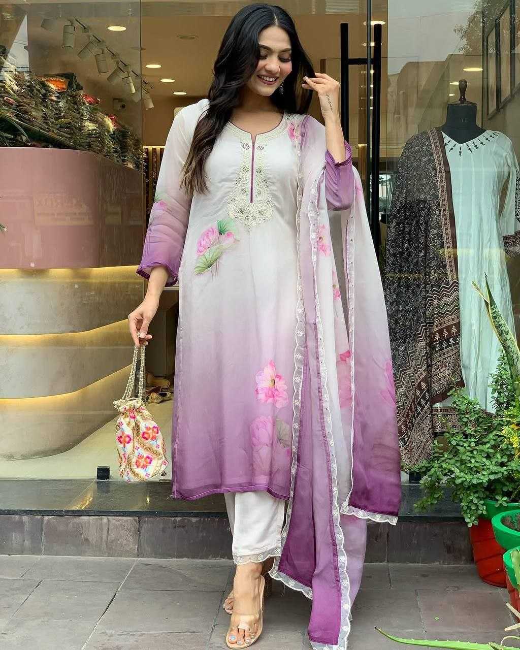 Ynf Organza KESH529 KASHVI Kurti Wholesale Casual Kurtis Festive Kurtis Party Wear Kurtis Embroidered Kurtis Manufacturer
