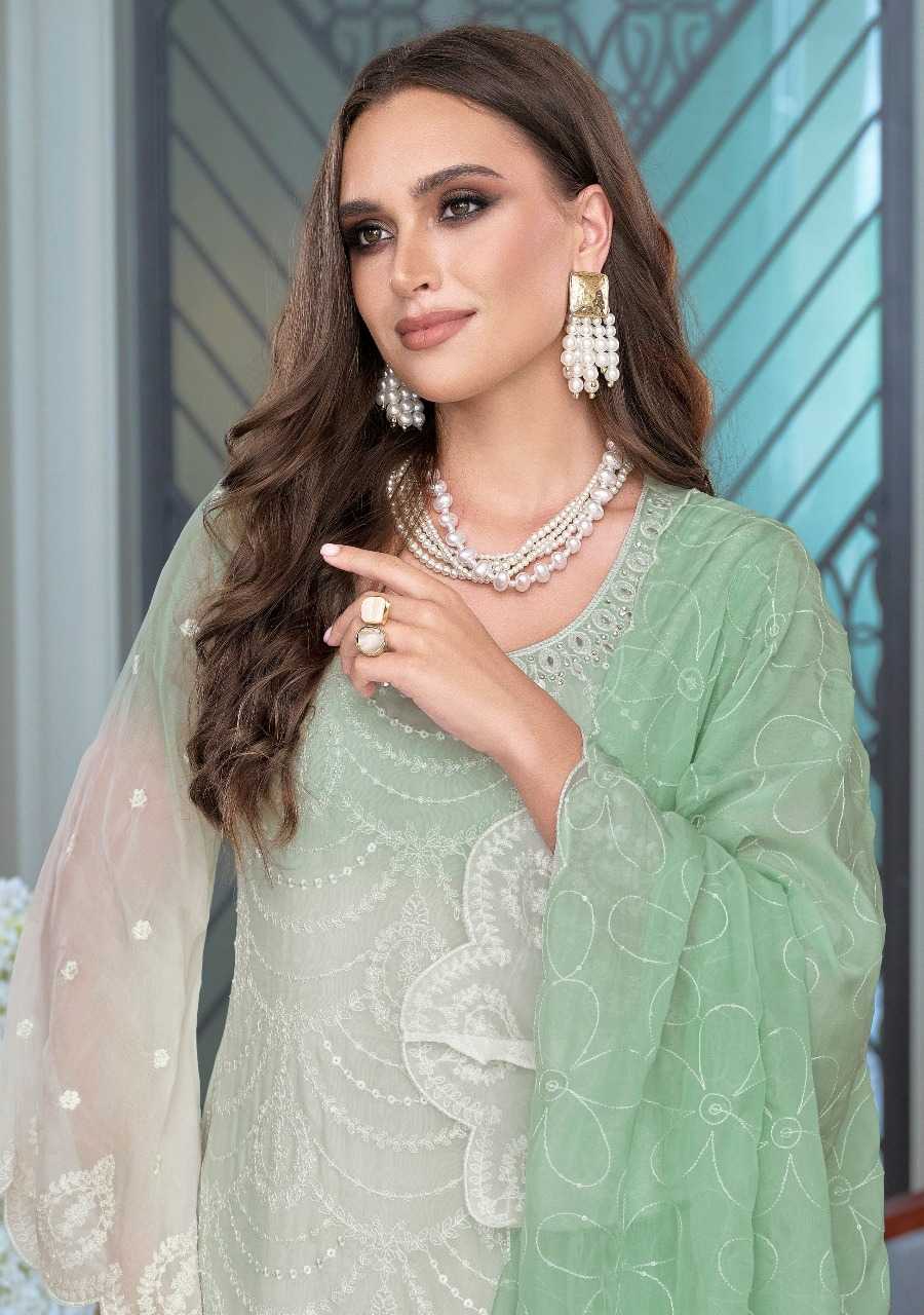 Ynf Organza RIN197 4915 Suits & Dresses Wholesale Party wear suits Bridal Suits Designer Suits Manufacturer