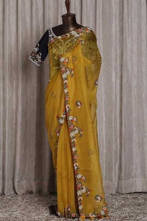 Ynf Organza RIN222 Mahi Sarees Wholesale Designer Sarees Organza Sarees Embroidered Sarees Manufacturer