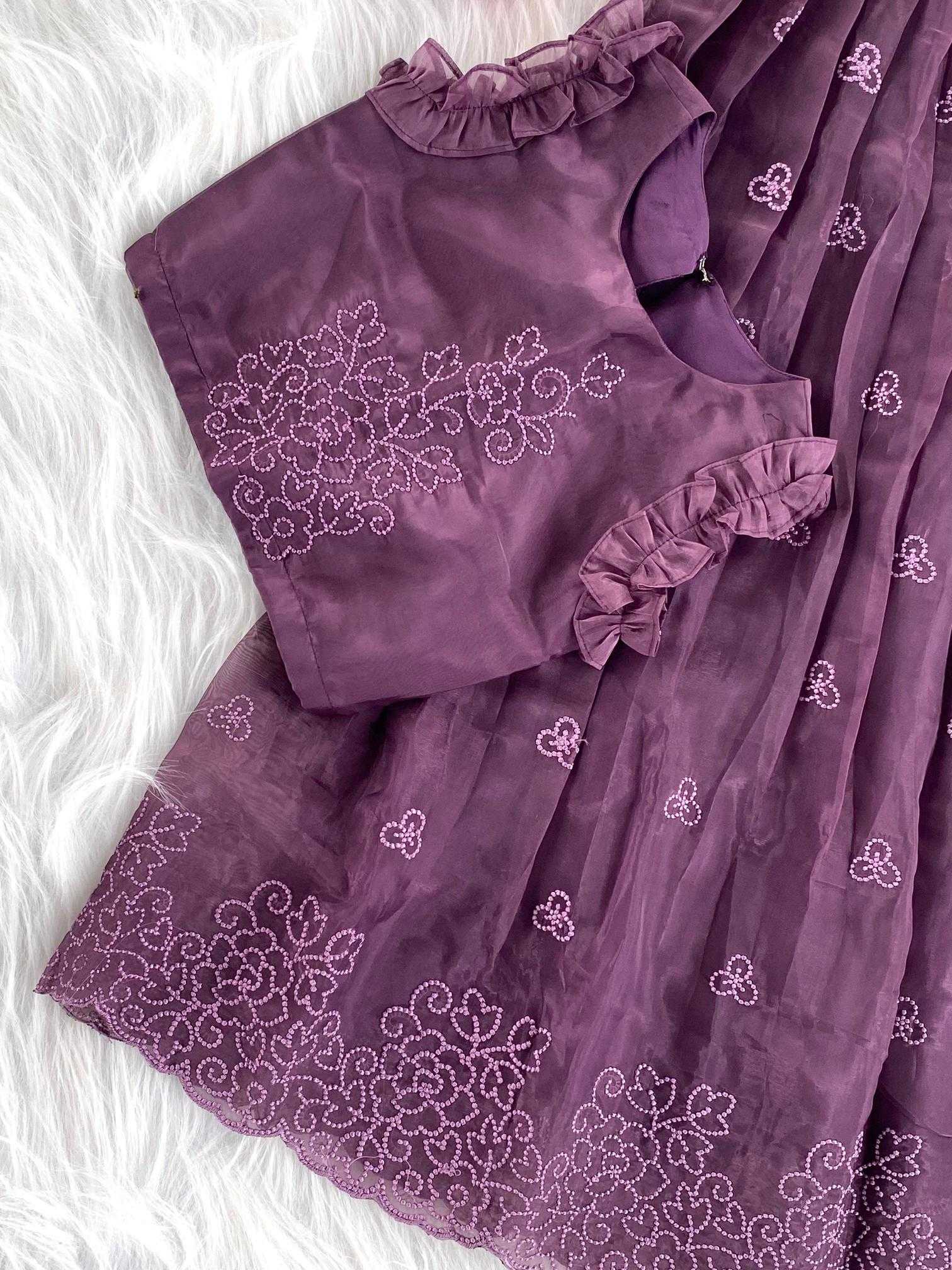 Ynf Organza Silk KESH249 205960 Kids Wear Wholesale Kids Lehenga Kids Lehenga Choli Baby Girl Lehenga Manufacturer