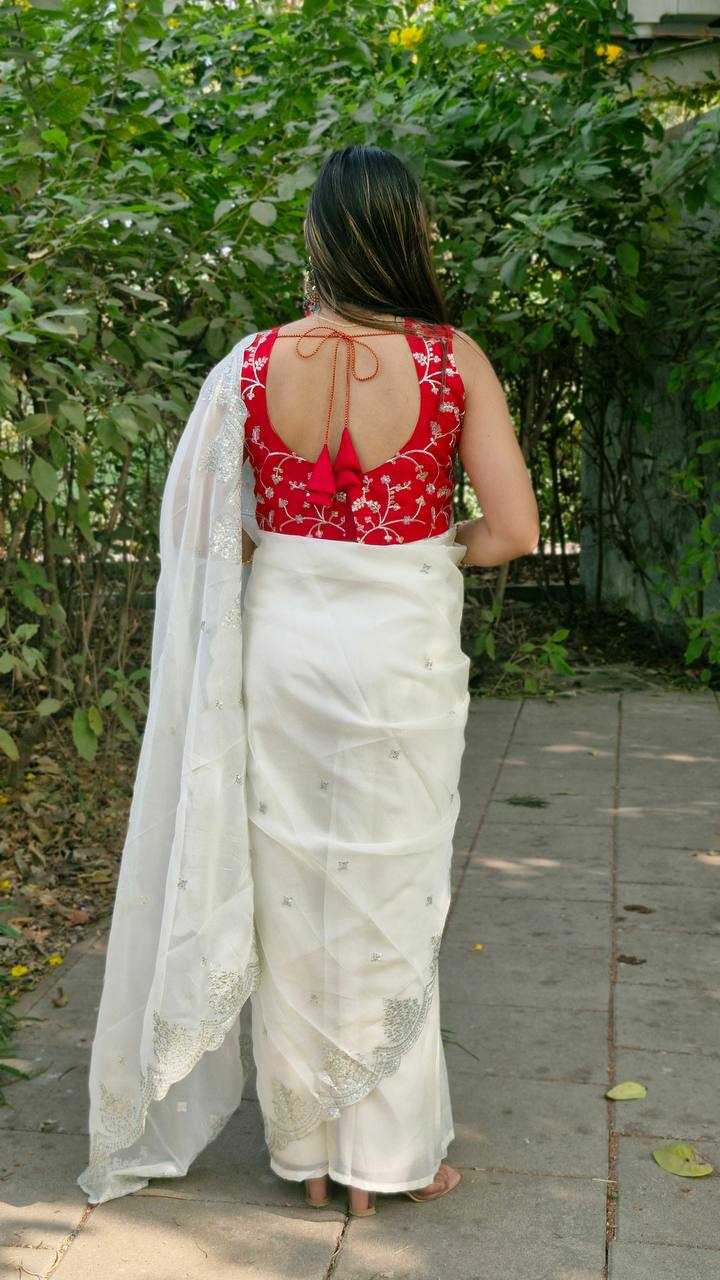 Ynf Organza Silk KESH533 5035 Sarees Wholesale Party Wear Sarees Fancy Sarees Sequence Sarees Embroidered Sarees Cutwork Saree Manufacturer