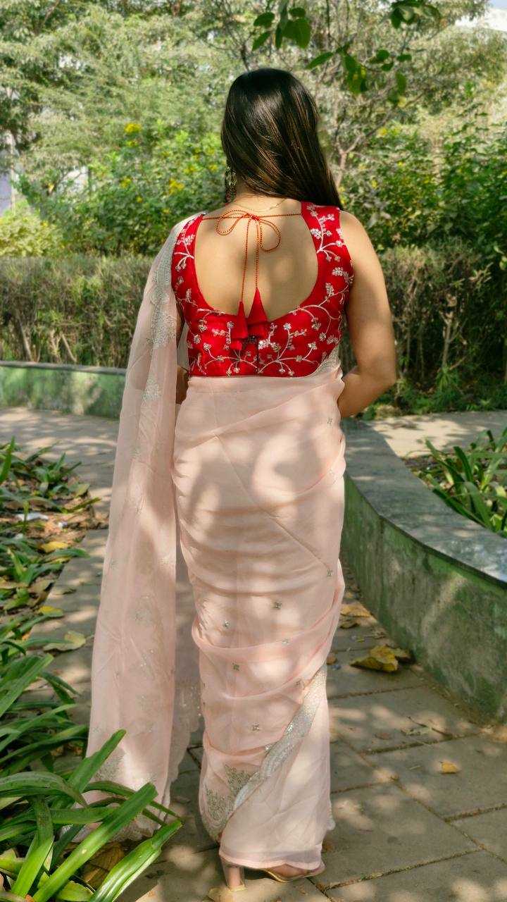 Ynf Organza Silk KESH533 5035 Sarees Wholesale Party Wear Sarees Fancy Sarees Sequence Sarees Embroidered Sarees Cutwork Saree Manufacturer