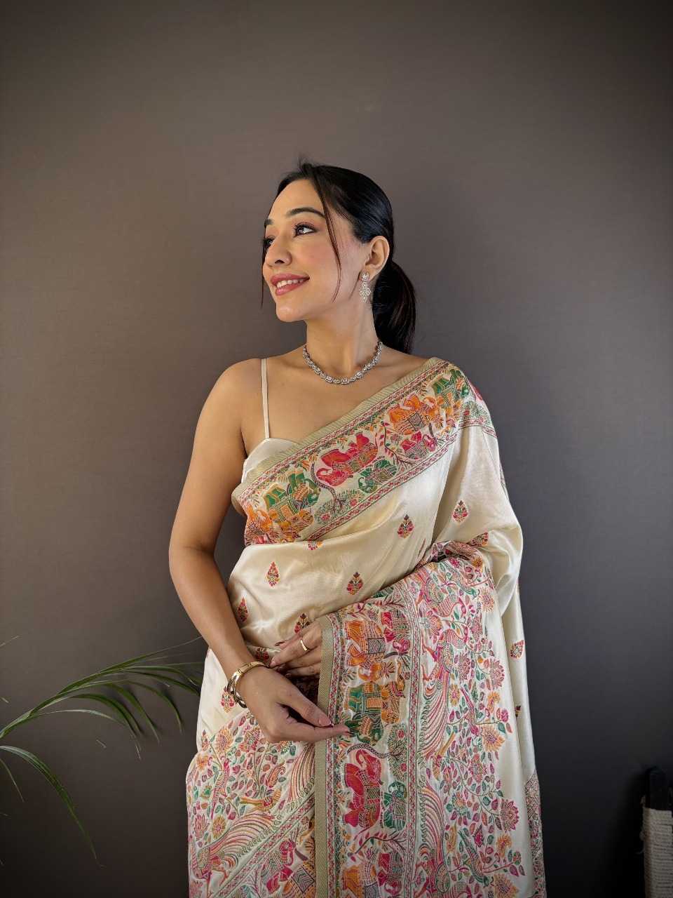 Ynf Pashmina RIN197 3061 Silk Sarees Wholesale Bridal Silk Sarees Party Wear Silk Sarees Designer Silk Sarees Manufacturer
