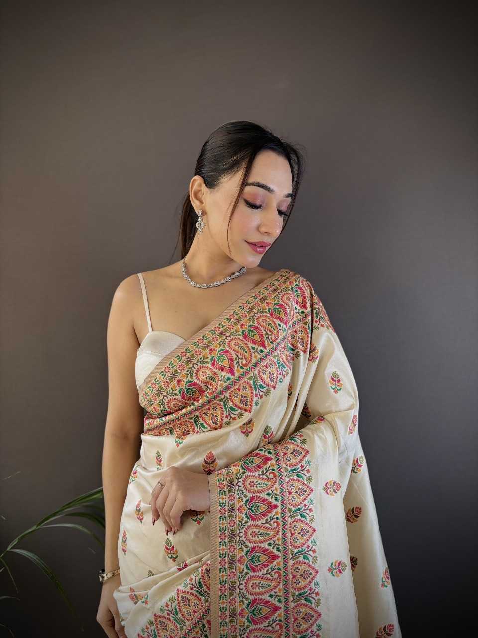 Ynf Pashmina RIN197 3061 Silk Sarees Wholesale Bridal Silk Sarees Party Wear Silk Sarees Designer Silk Sarees Manufacturer