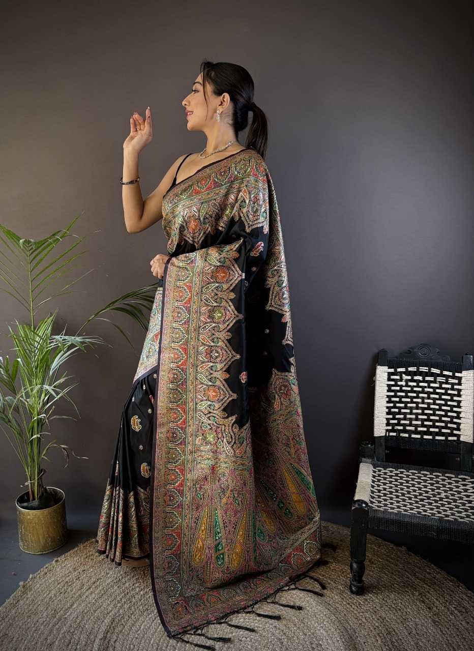 Ynf Pashmina RIN197 3061 Silk Sarees Wholesale Bridal Silk Sarees Party Wear Silk Sarees Designer Silk Sarees Manufacturer