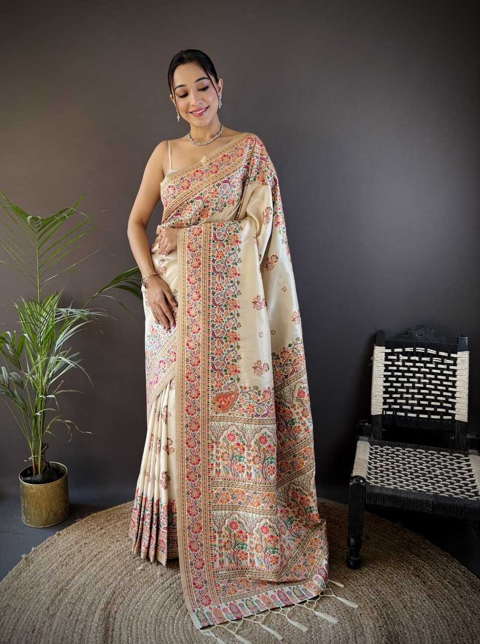 Ynf Pashmina RIN197 3061 Silk Sarees Wholesale Bridal Silk Sarees Party Wear Silk Sarees Designer Silk Sarees Manufacturer