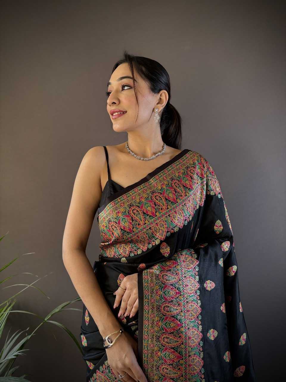 Ynf Pashmina RIN197 3061 Silk Sarees Wholesale Bridal Silk Sarees Party Wear Silk Sarees Designer Silk Sarees Manufacturer