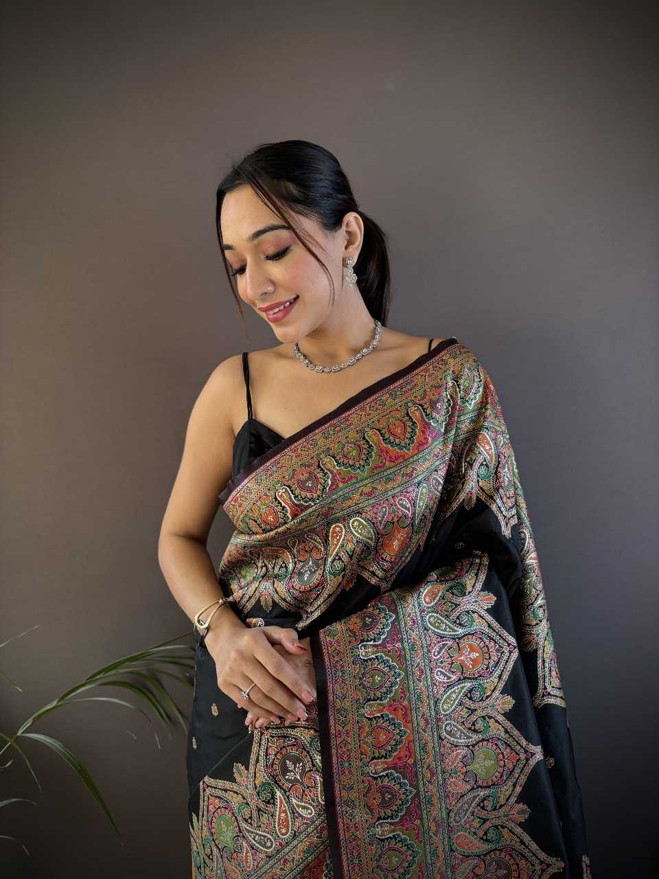 Ynf Pashmina RIN197 3061 Silk Sarees Wholesale Bridal Silk Sarees Party Wear Silk Sarees Designer Silk Sarees Manufacturer