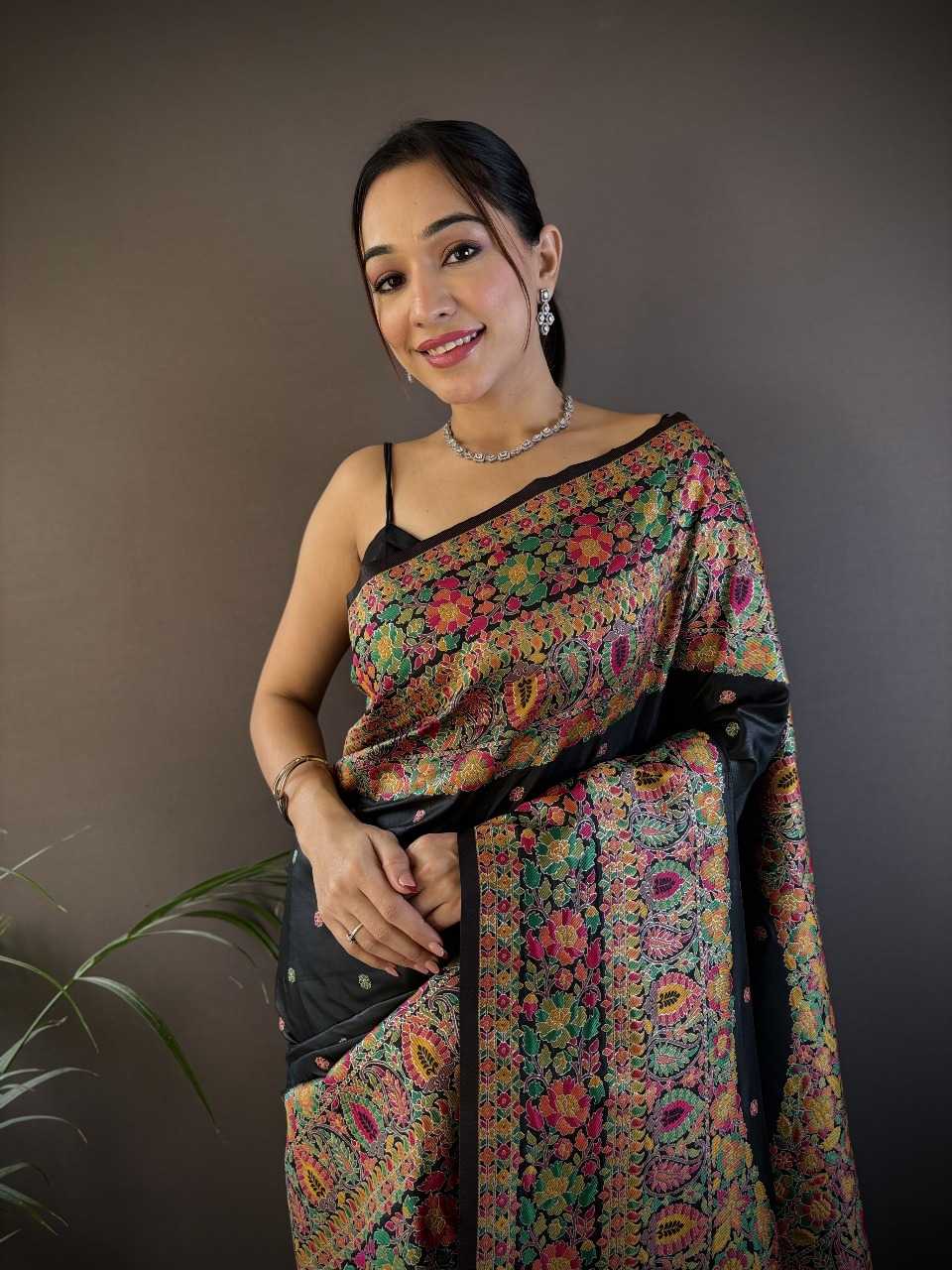 Ynf Pashmina RIN197 3061 Silk Sarees Wholesale Bridal Silk Sarees Party Wear Silk Sarees Designer Silk Sarees Manufacturer