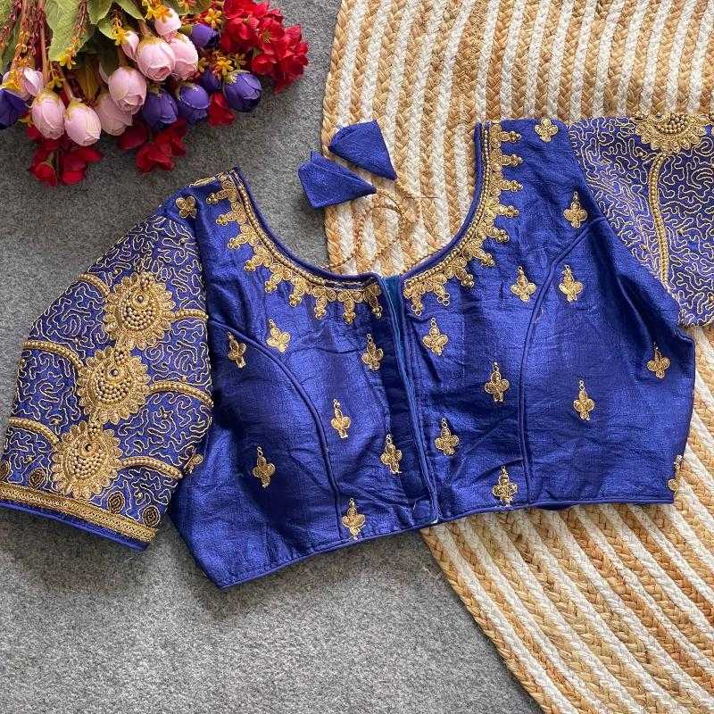 Ynf Phantom Silk KESH426 moon Readymade Blouses Wholesale Blouse Designer Blouse Silk Blouse Manufacturer