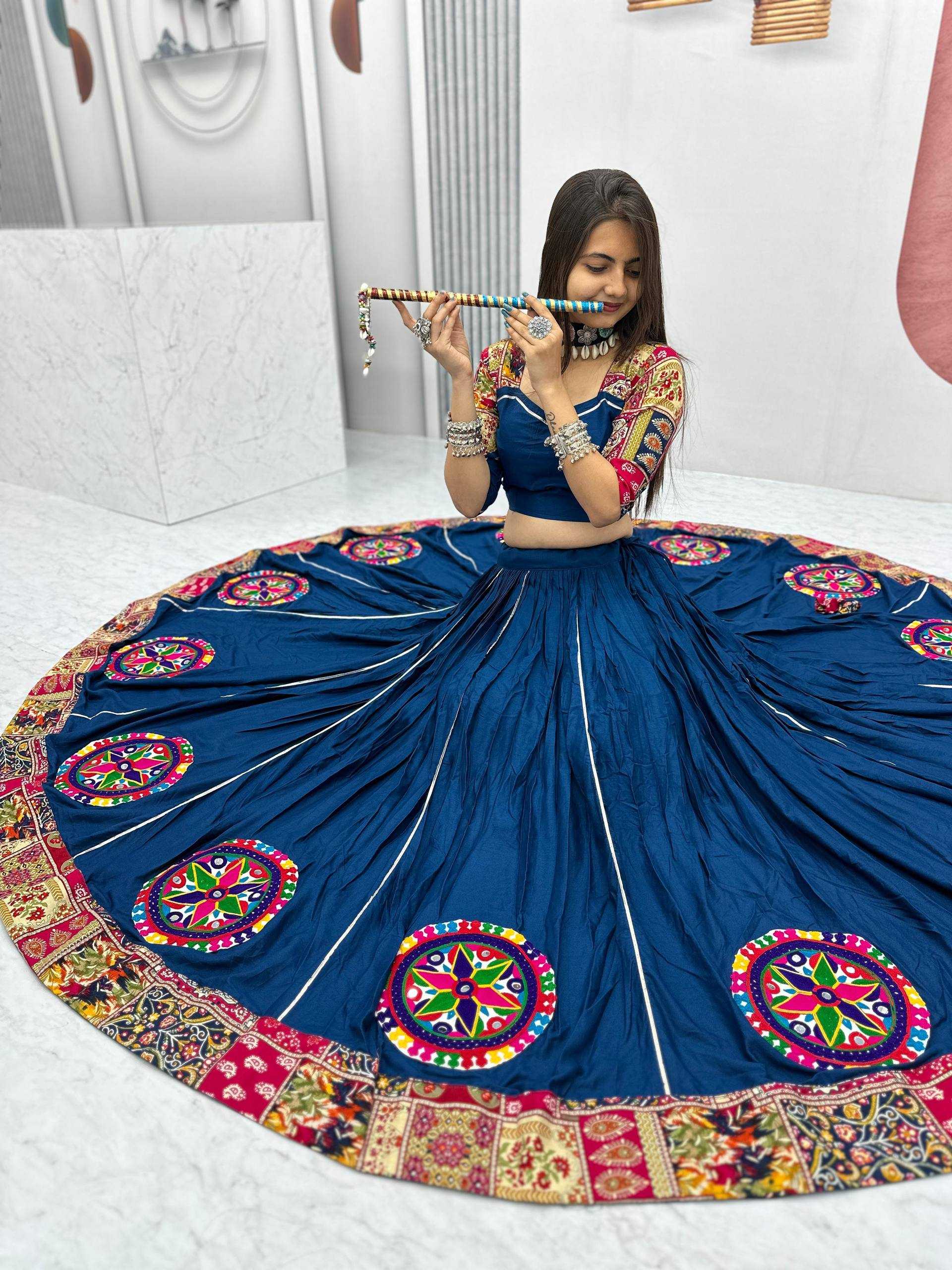 Ynf Pure Cotton KESH497 185 Lehengas Festive Collections Wholesale Designer Lehenga Choli Navratri Chaniya Choli Manufacturer