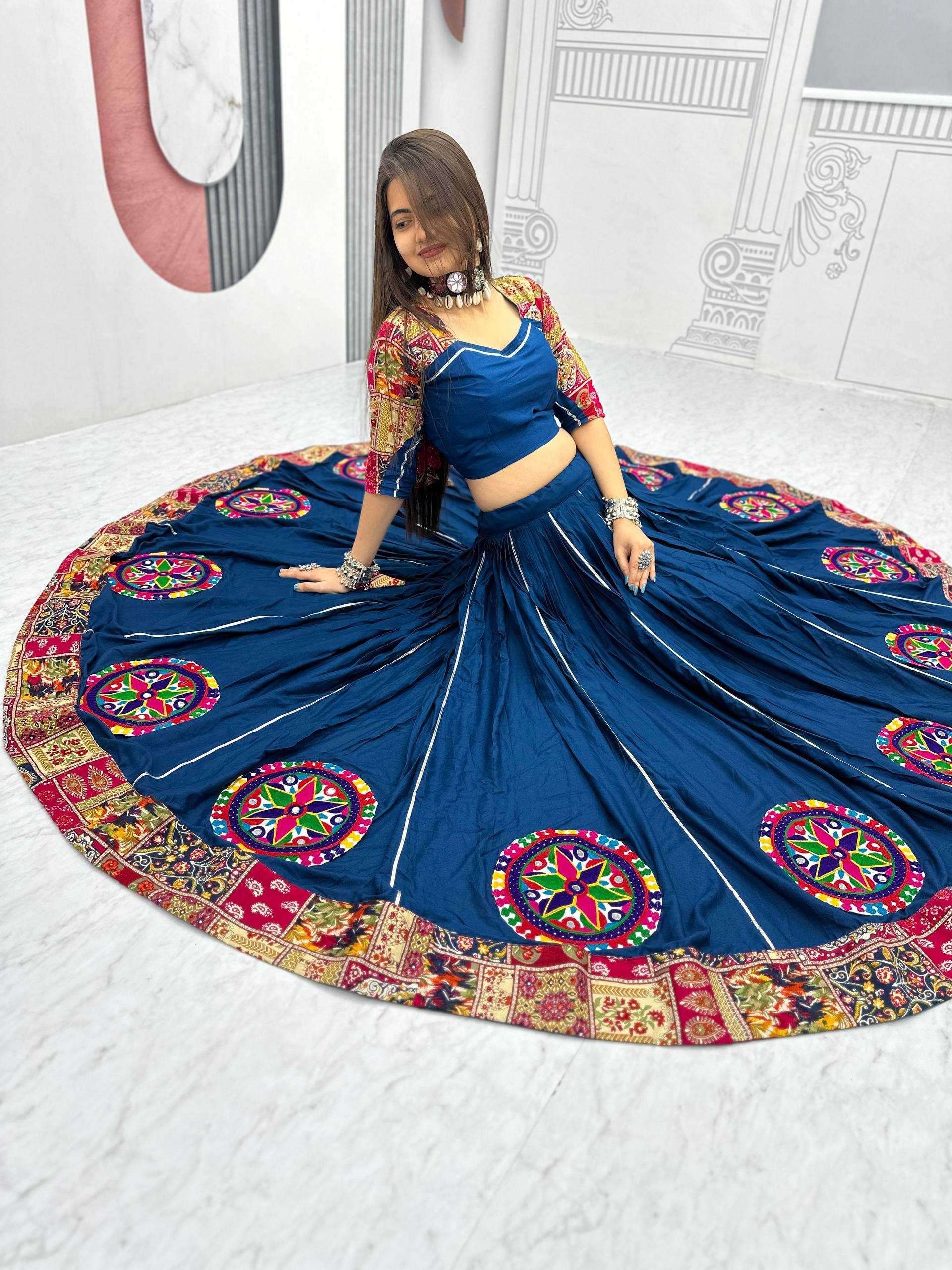 Ynf Pure Cotton KESH497 185 Lehengas Festive Collections Wholesale Designer Lehenga Choli Navratri Chaniya Choli Manufacturer