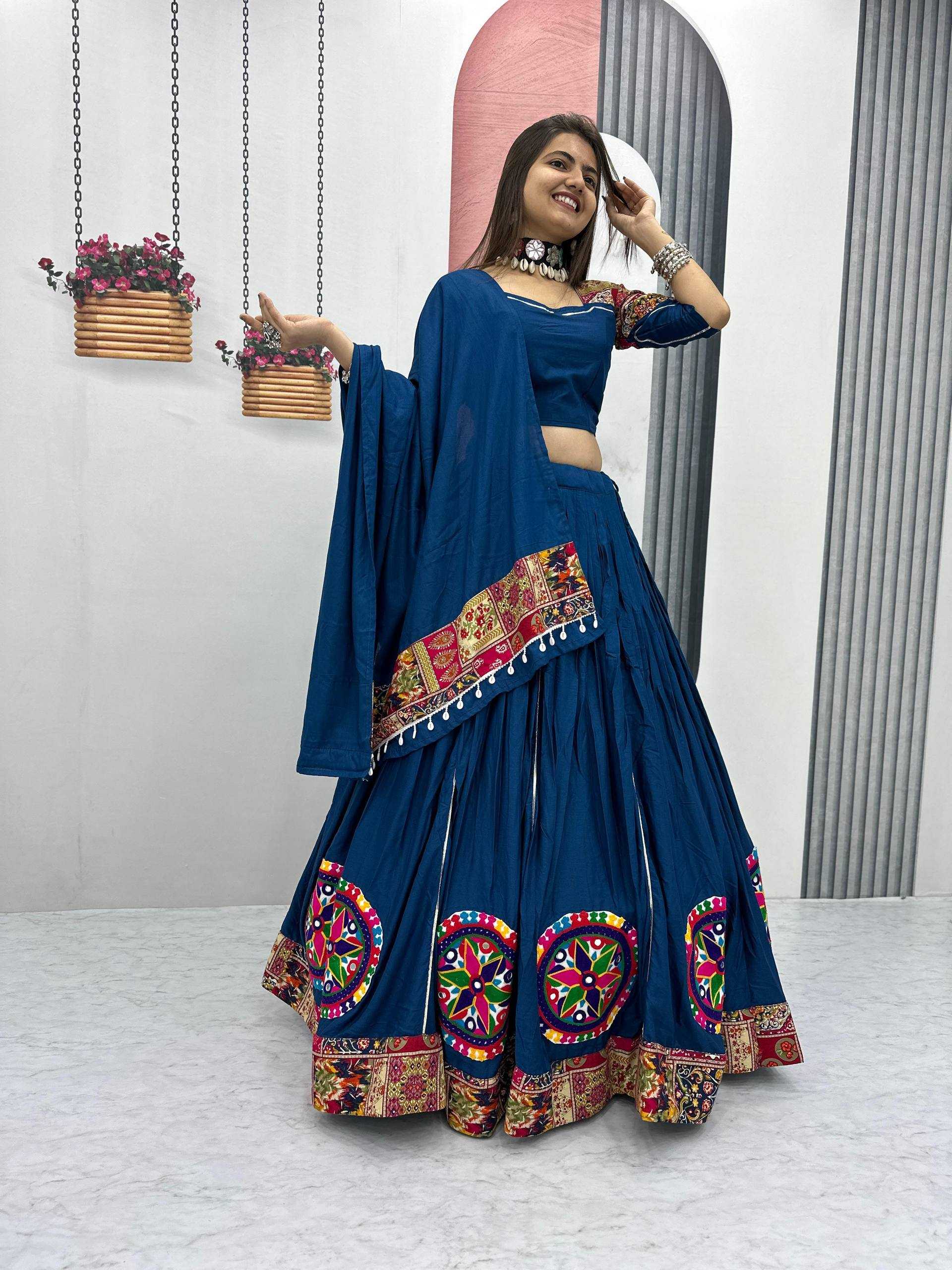 Ynf Pure Cotton KESH497 185 Lehengas Festive Collections Wholesale Designer Lehenga Choli Navratri Chaniya Choli Manufacturer