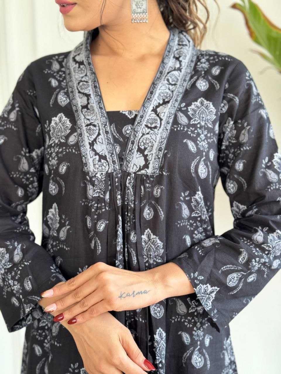Ynf Pure Cotton KESH529 601 Suits & Dresses Wedding Collections Festive Collections Wholesale Indo Western Dresses Cotton Suits Designer Suits Manufacturer