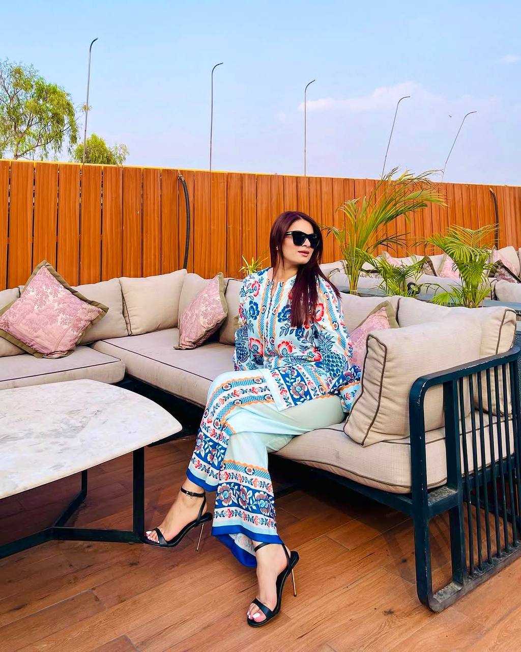 Ynf Pure Crepe KESH141 1113 Western Wears Wholesale Co-ord Set Manufacturer