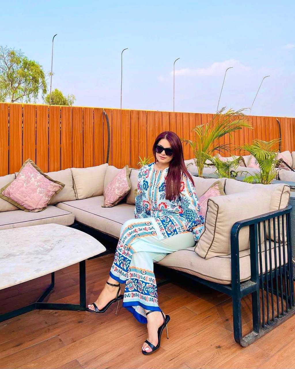 Ynf Pure Crepe KESH141 1113 Western Wears Wholesale Co-ord Set Manufacturer