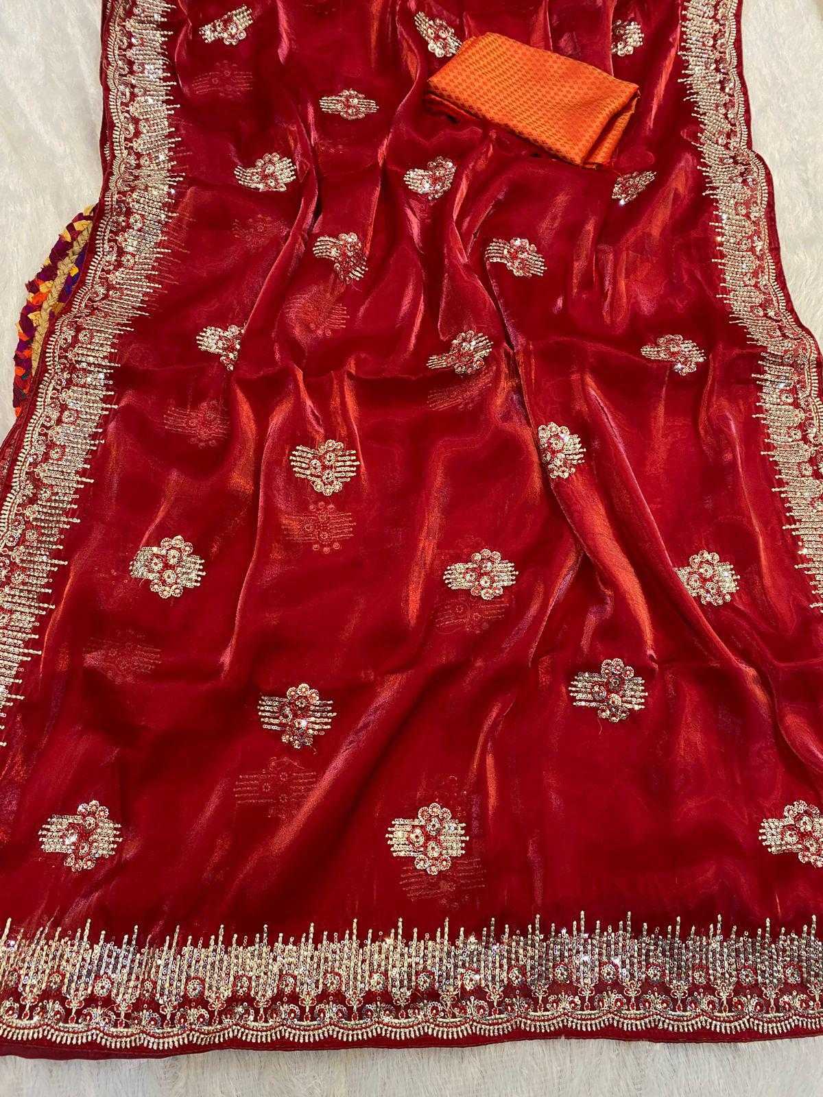 Ynf Pure Silk RIN164 Jimmy Choo Silk Sarees Wholesale Party Wear Silk Sarees Designer Silk Sarees Silk Sarees For Weddings Manufacturer