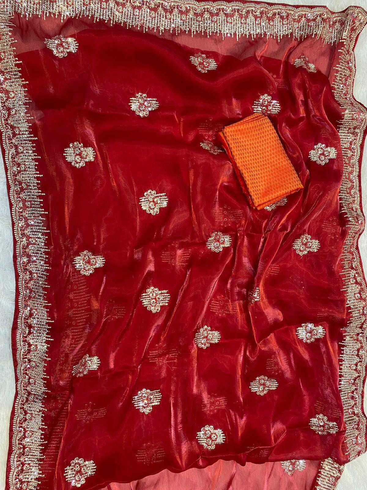 Ynf Pure Silk RIN164 Jimmy Choo Silk Sarees Wholesale Party Wear Silk Sarees Designer Silk Sarees Silk Sarees For Weddings Manufacturer