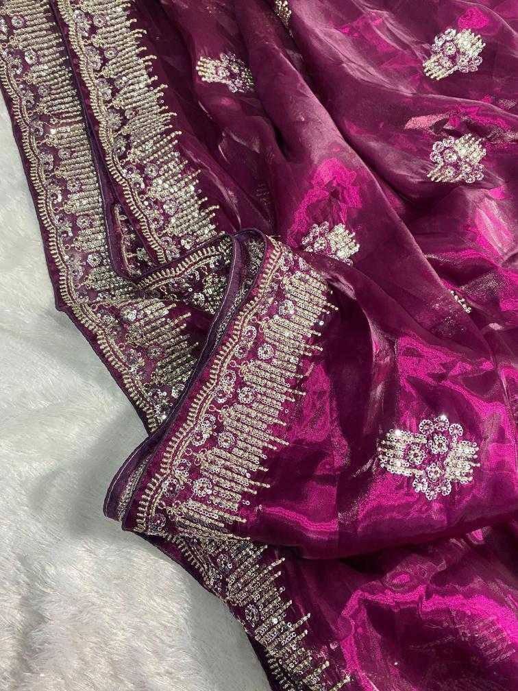 Ynf Pure Silk RIN164 Jimmy Choo Silk Sarees Wholesale Party Wear Silk Sarees Designer Silk Sarees Silk Sarees For Weddings Manufacturer