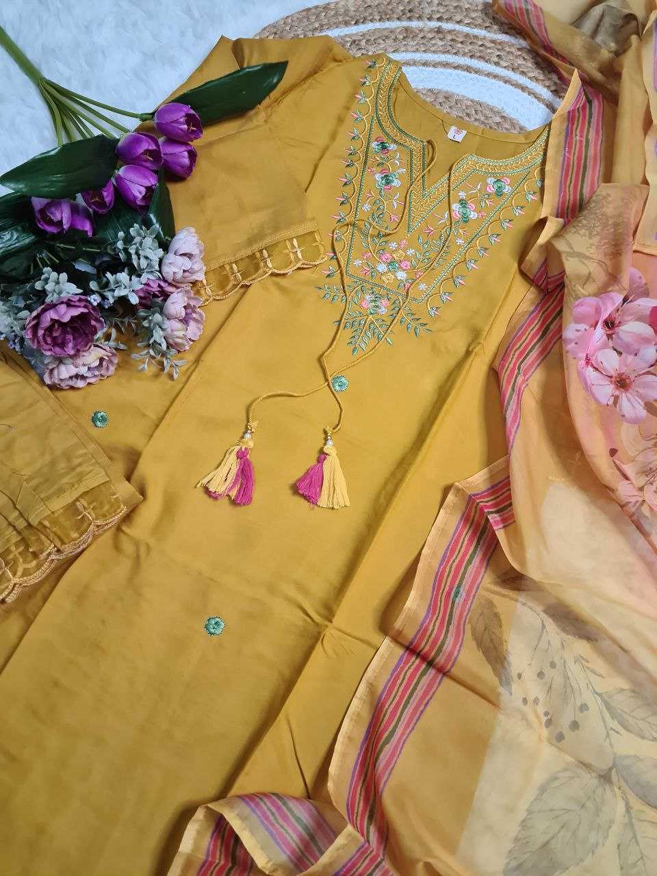 Ynf Pure Viscos KESH529 556 Kurti Wholesale Festive Kurtis Party Wear Kurtis Kurtis With Bottom Embroidered Kurtis Manufacturer