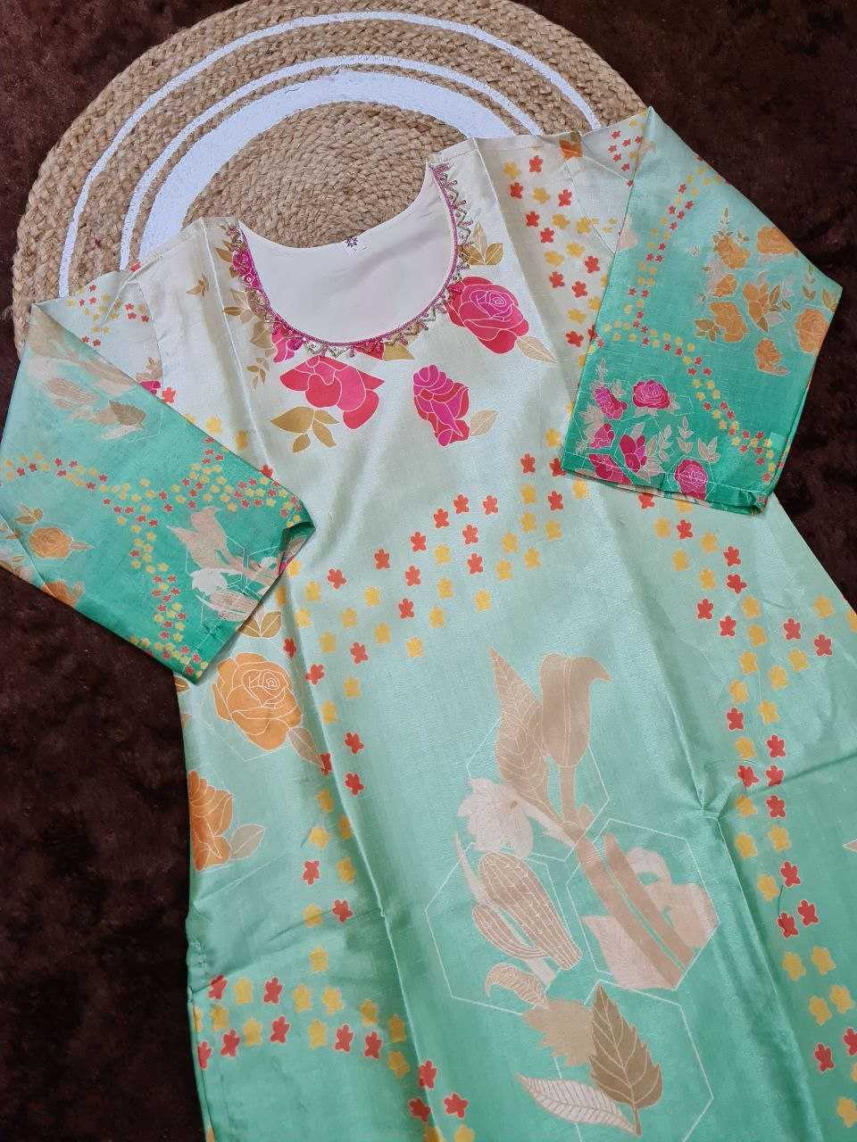 Ynf Pure Viscos KESH529 AMORINA Suits & Dresses Wholesale Ladies Suits Printed Suits Embroidery Suits Manufacturer