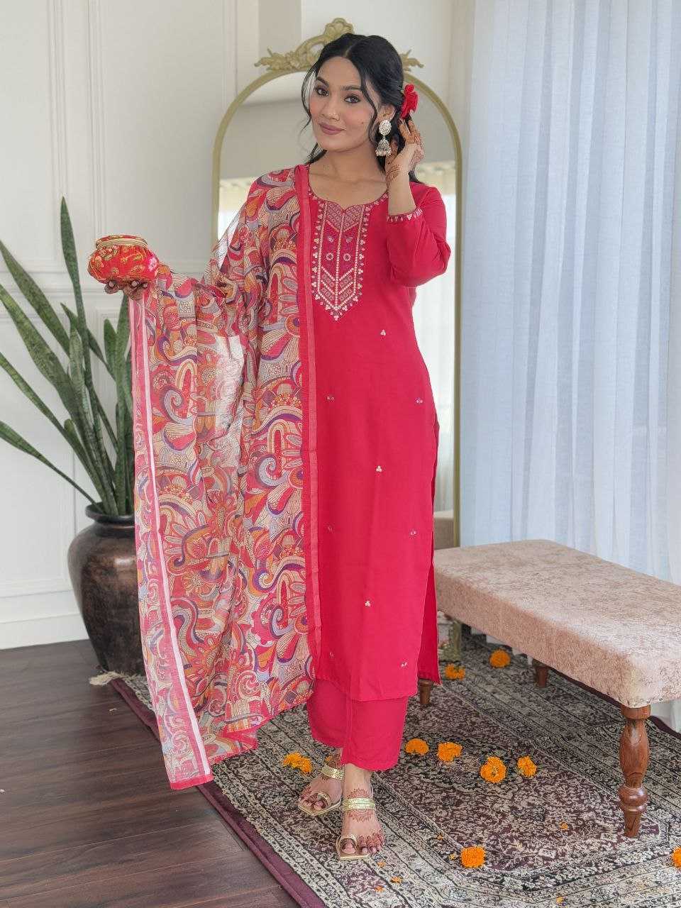 Ynf Pure Viscos KESH529 DIVA Suits & Dresses Festive Collections Wholesale Ladies Suits Embroidery Suits Party Wear Dresses Rakhi Collections Manufacturer