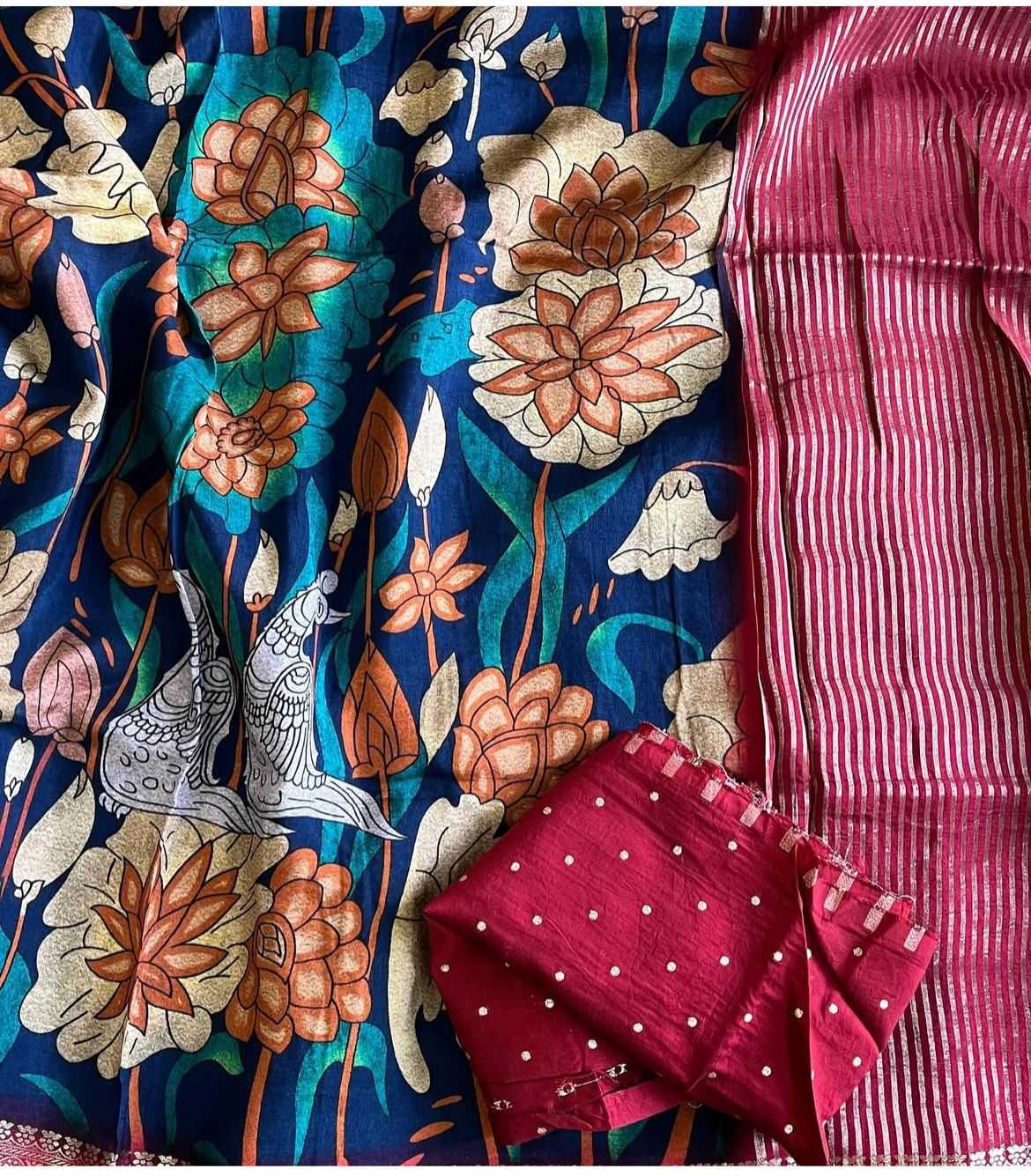 Ynf Pure Viscos RIN203 WHISPER Sarees Wholesale Printed Sarees Kalamkari Sarees Viscose Saree Manufacturer