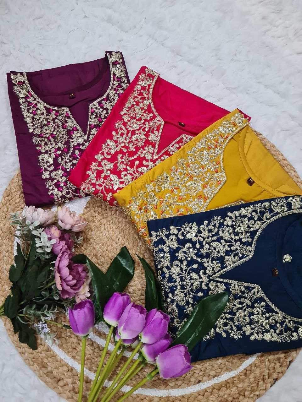 Ynf Pure Viscos Suits & Dresses Wholesale Ladies Suits Embroidery Suits Churidar Suits Manufacturer