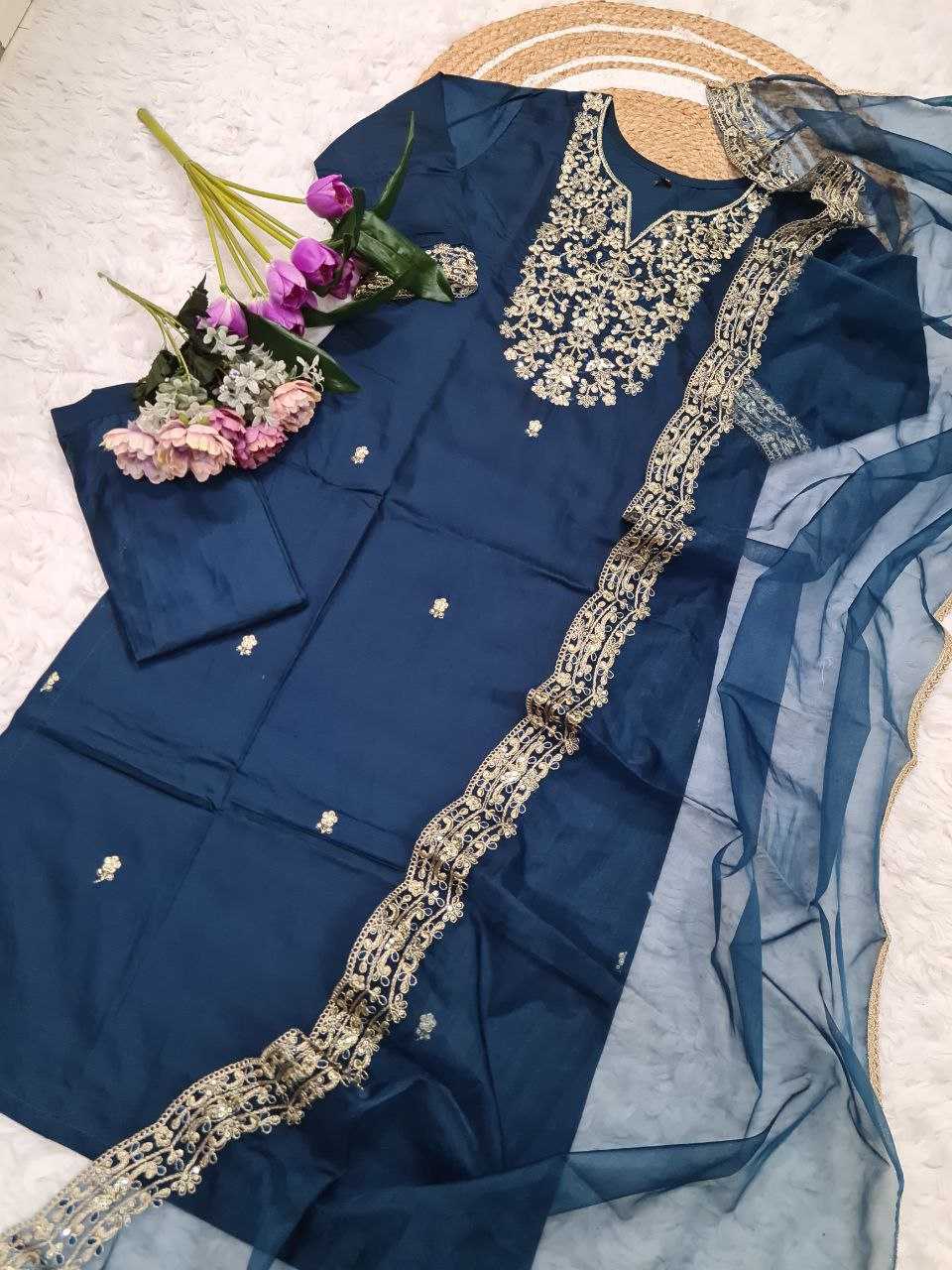 Ynf Pure Viscos Suits & Dresses Wholesale Ladies Suits Embroidery Suits Churidar Suits Manufacturer