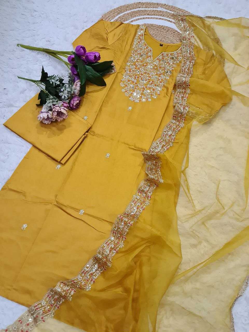 Ynf Pure Viscos Suits & Dresses Wholesale Ladies Suits Embroidery Suits Churidar Suits Manufacturer