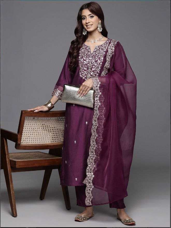 Ynf Pure Viscos Suits & Dresses Wholesale Ladies Suits Embroidery Suits Churidar Suits Manufacturer