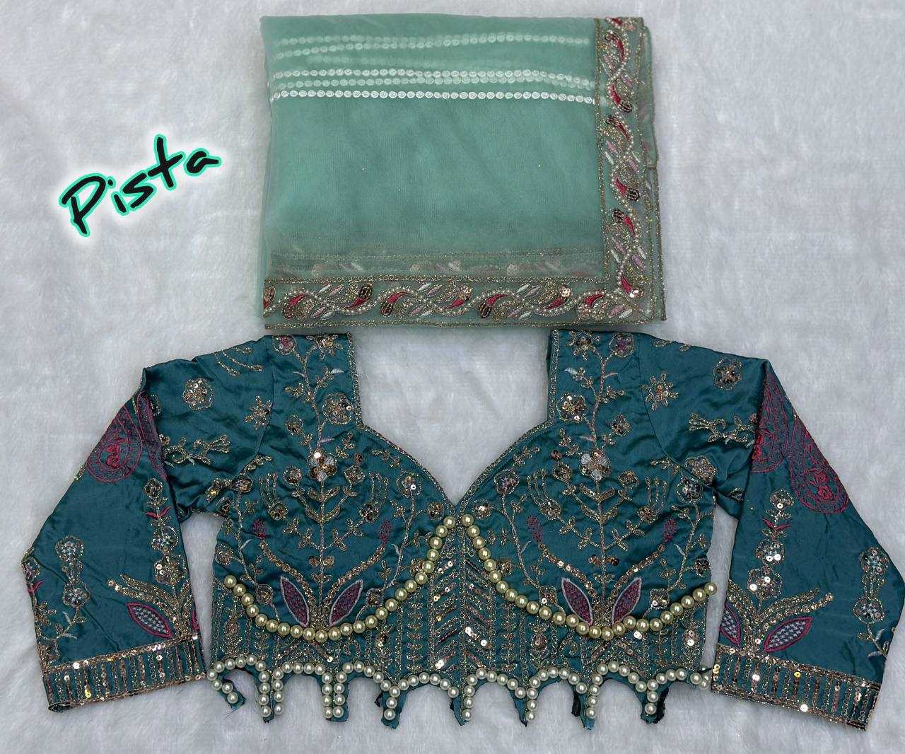 Ynf Rangoli Silk Sarees Wholesale Party Wear Sarees Fancy Sarees Sequence Sarees Embroidered Sarees Manufacturer