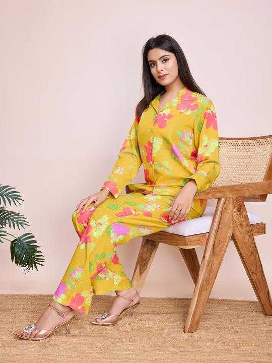 Ynf Rayon KESH545 7220 Western Wears Wholesale Co-ord Set Manufacturer