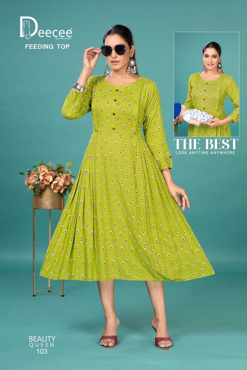 Ynf Rayon RIN190 DEECEE-BEAUTY-QUEEN Setwise Collections Wholesale Gowns Catalogs Manufacturer