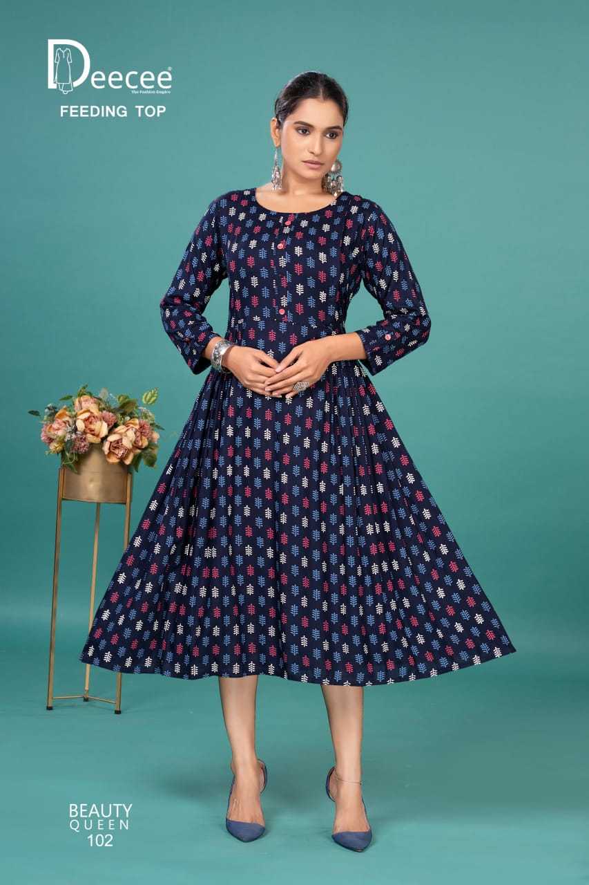 Ynf Rayon RIN190 DEECEE-BEAUTY-QUEEN Setwise Collections Wholesale Gowns Catalogs Manufacturer