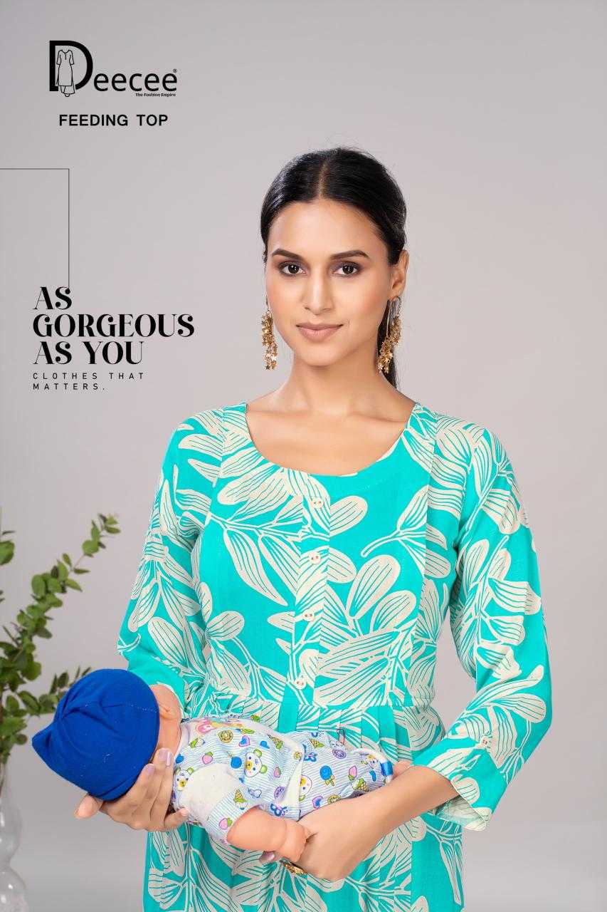 Ynf Rayon RIN190 DEECEE-CAT-GIRL Setwise Collections Wholesale Gowns Catalogs Manufacturer