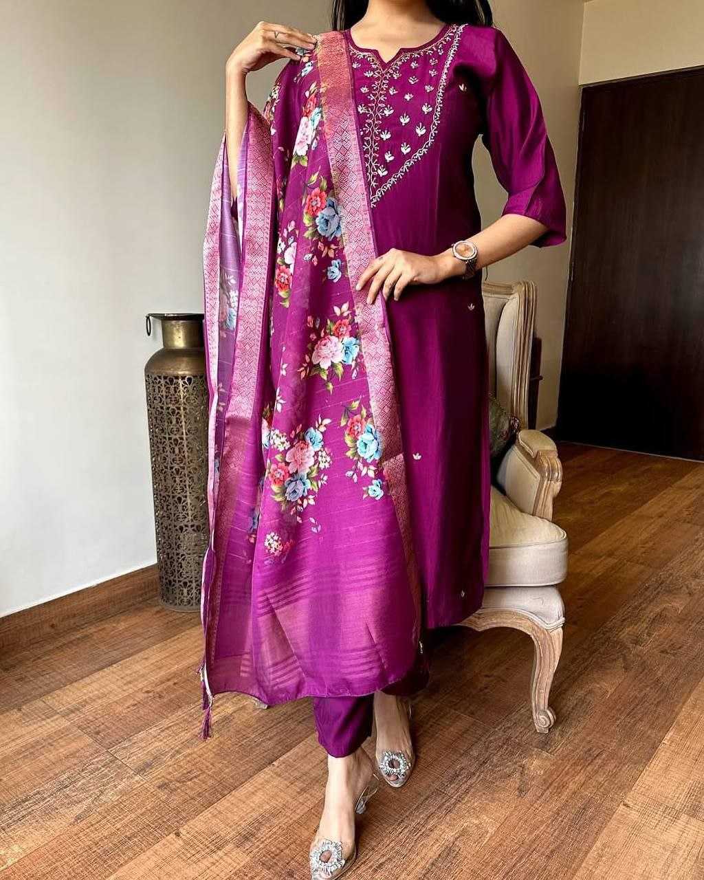 Ynf Reyon Cotton KESH529 MYRA Suits & Dresses Wholesale Ladies Suits Embroidery Suits Palazzo Suit Party wear suits Manufacturer