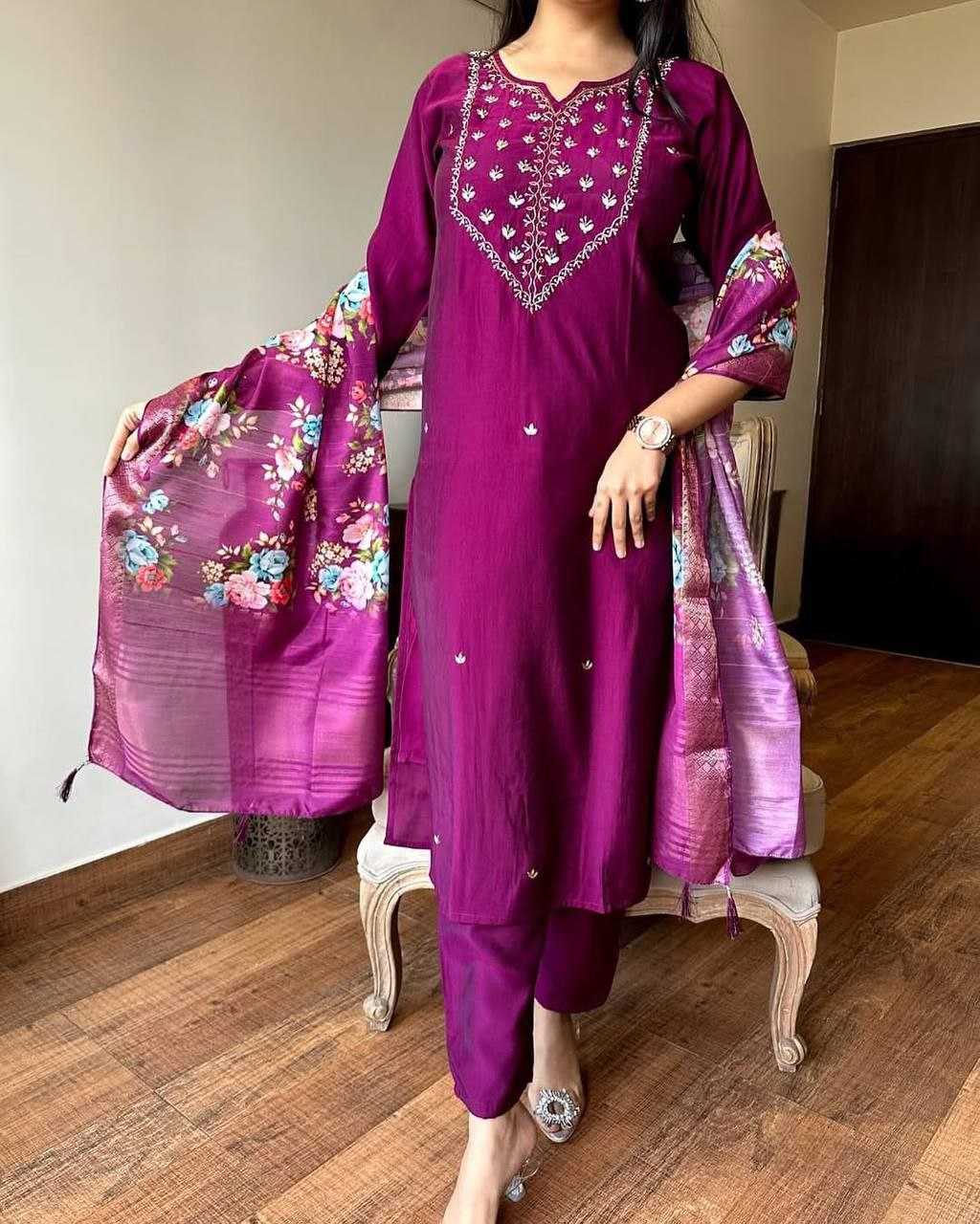 Ynf Reyon Cotton KESH529 MYRA Suits & Dresses Wholesale Ladies Suits Embroidery Suits Palazzo Suit Party wear suits Manufacturer