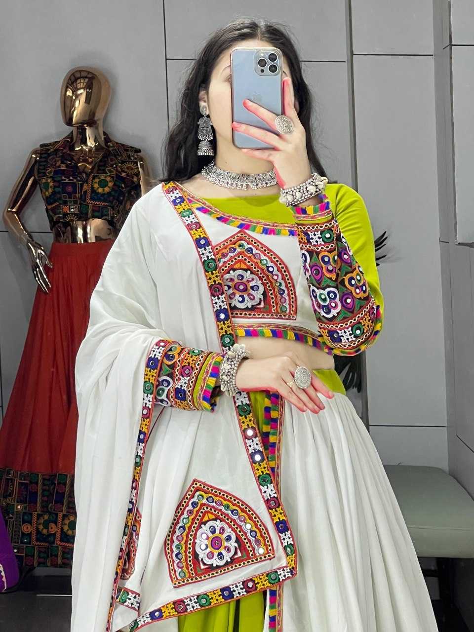 Ynf Reyon Cotton RIN119 8050 Lehengas Wedding Collections Festive Collections Wholesale Traditional Lehenga Lehenga With Blouse Navratri Chaniya Choli Manufacturer