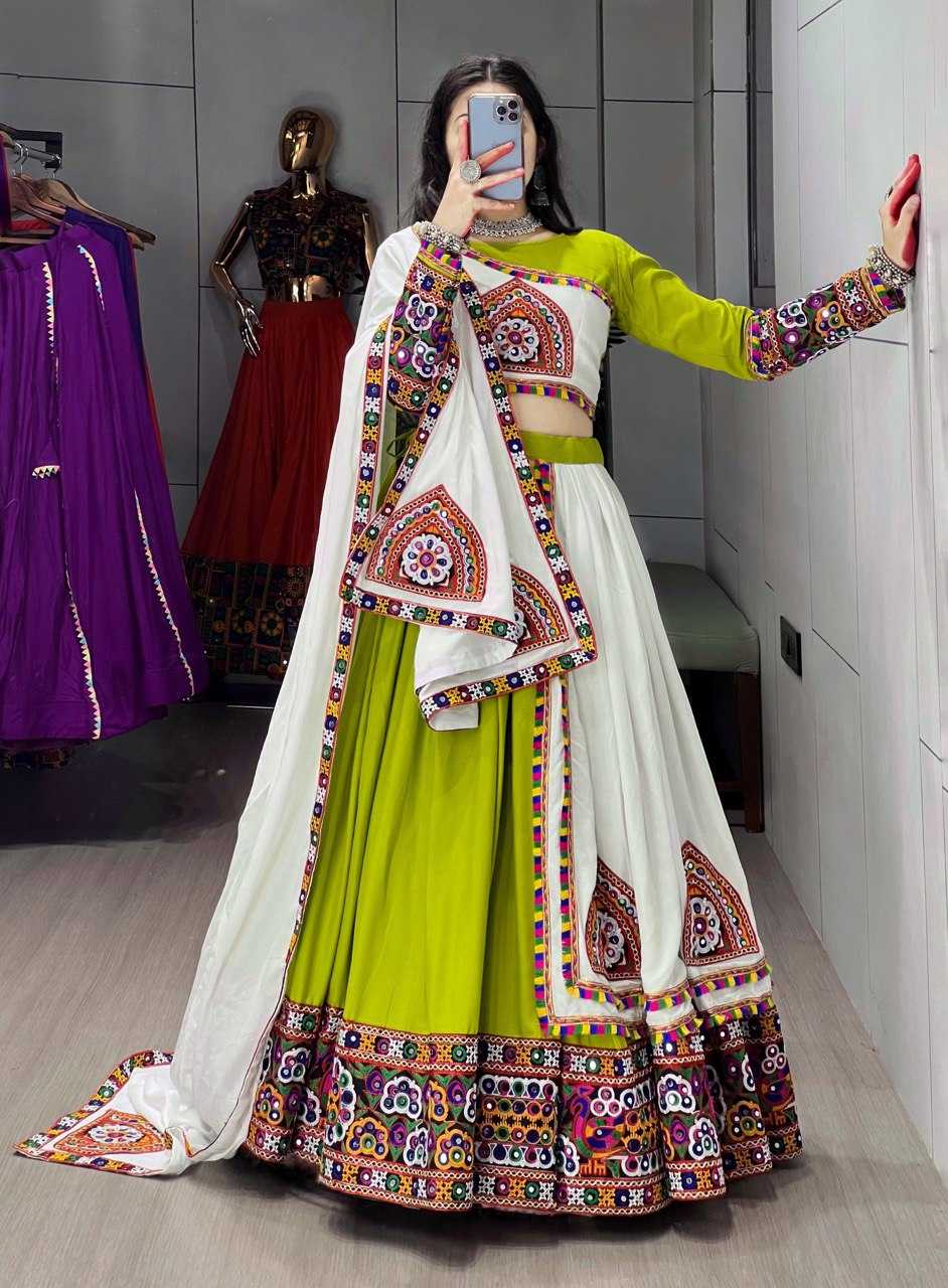 Ynf Reyon Cotton RIN119 8050 Lehengas Wedding Collections Festive Collections Wholesale Traditional Lehenga Lehenga With Blouse Navratri Chaniya Choli Manufacturer