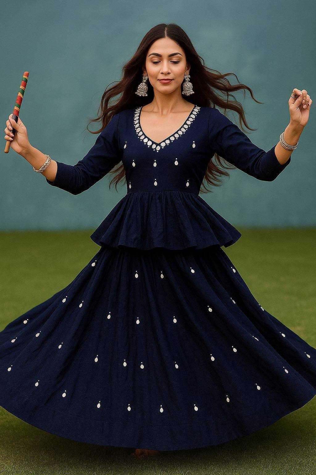 Ynf Reyon Cotton RIN188 KEIDYA Lehengas Wholesale Embroidered Lehenga Mirror Work Lehenga Manufacturer
