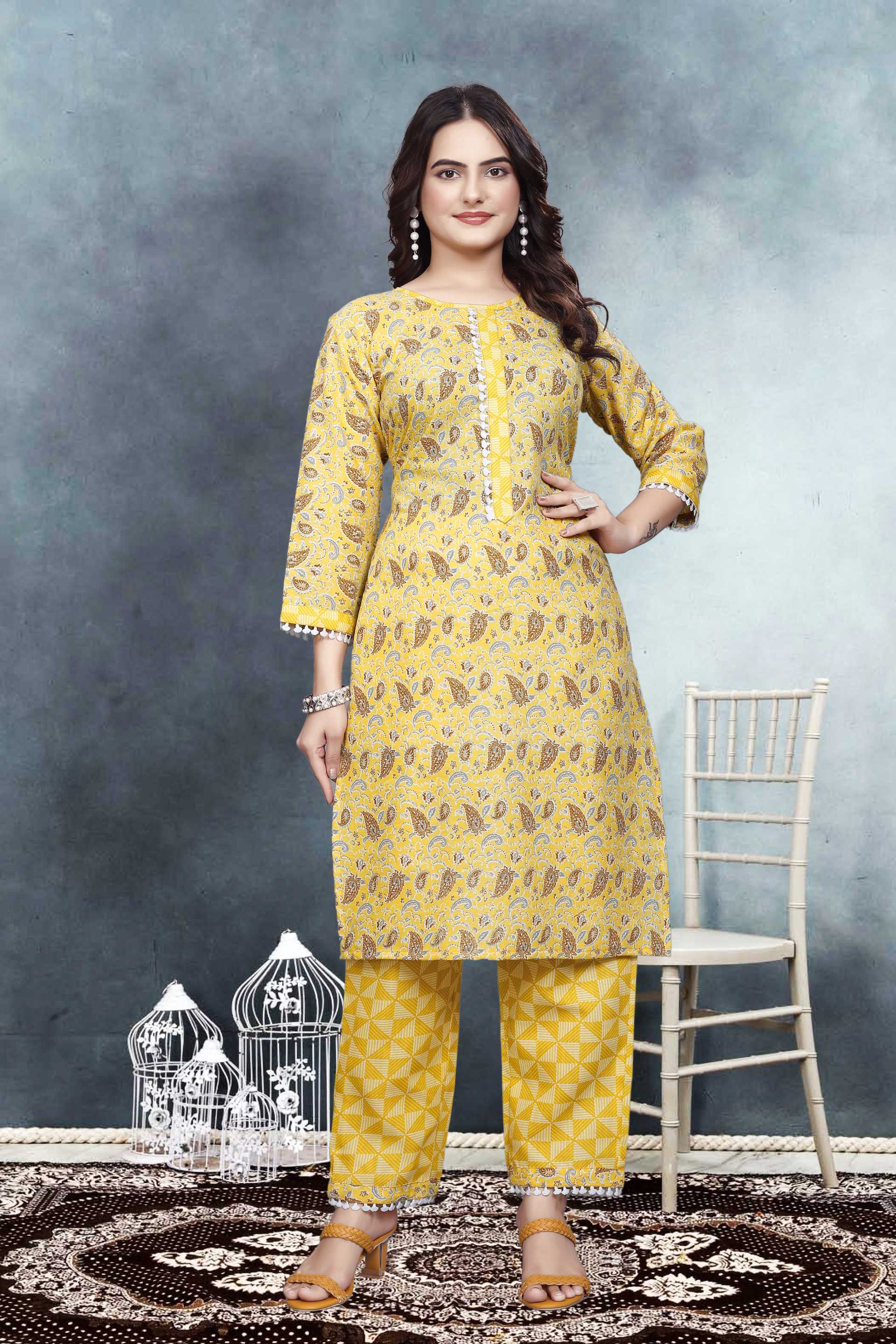Ynf Rubi cotton KESH545 8013 Kurti Wholesale Printed Kurtis Cotton Kurtis Manufacturer