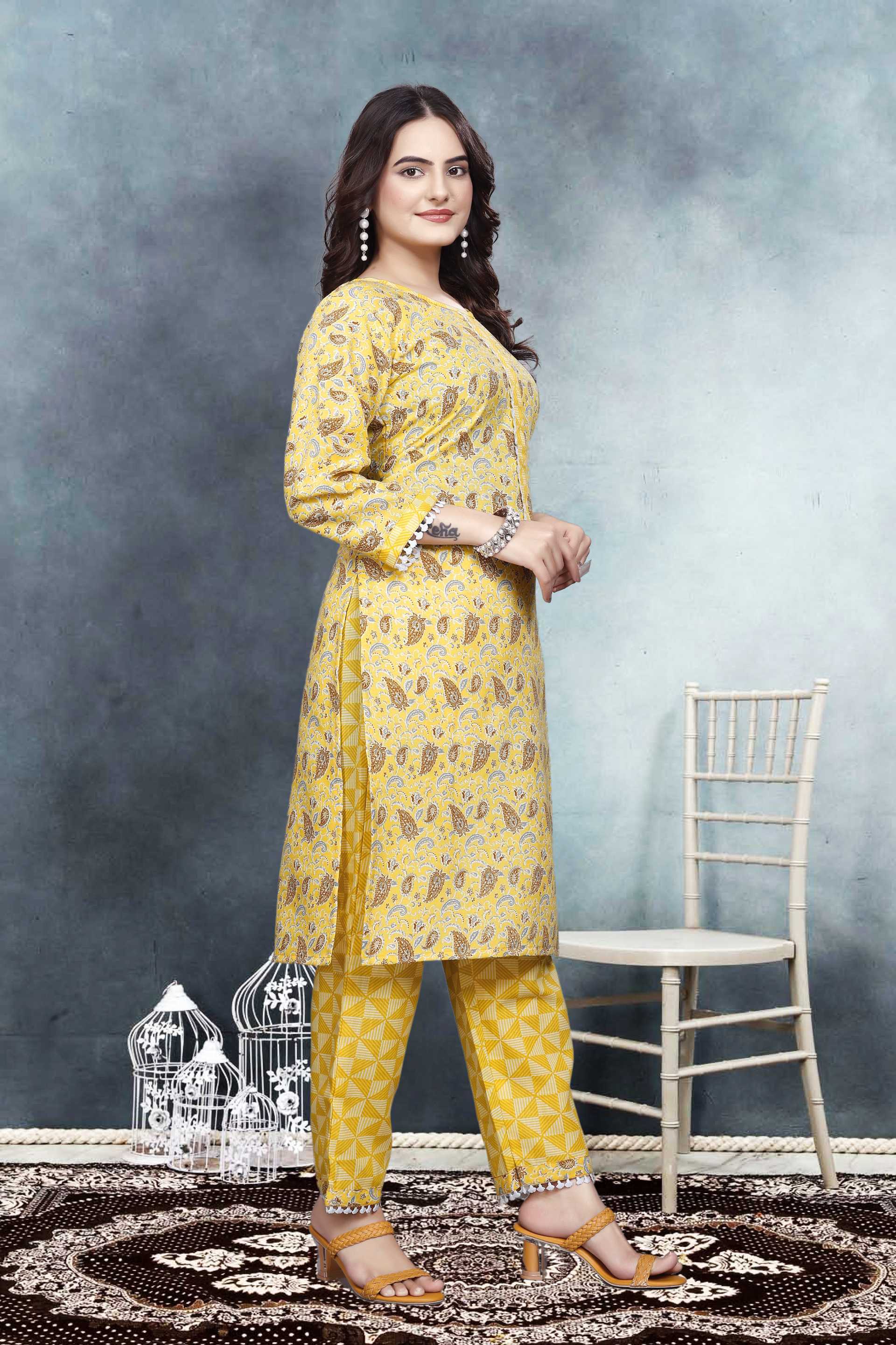 Ynf Rubi cotton KESH545 8013 Kurti Wholesale Printed Kurtis Cotton Kurtis Manufacturer