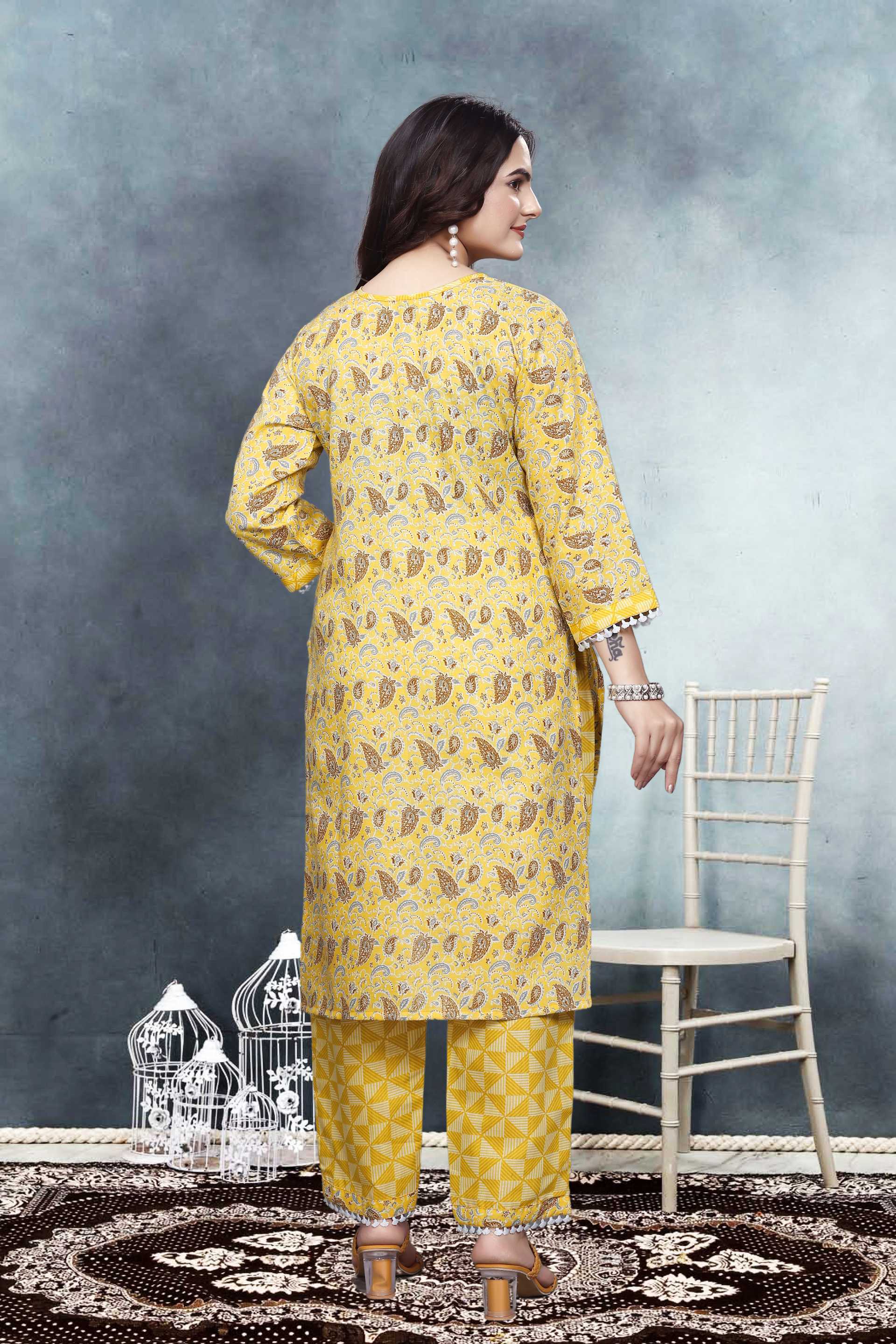 Ynf Rubi cotton KESH545 8013 Kurti Wholesale Printed Kurtis Cotton Kurtis Manufacturer