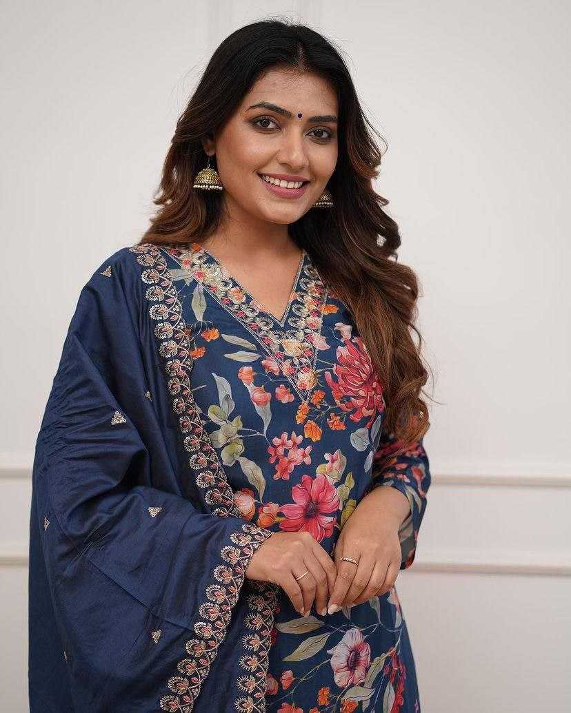 Ynf Russian Silk KESH529 MANSI Suits & Dresses Wholesale Ladies Suits Embroidery Suits Party wear suits A-Line Dresses Manufacturer