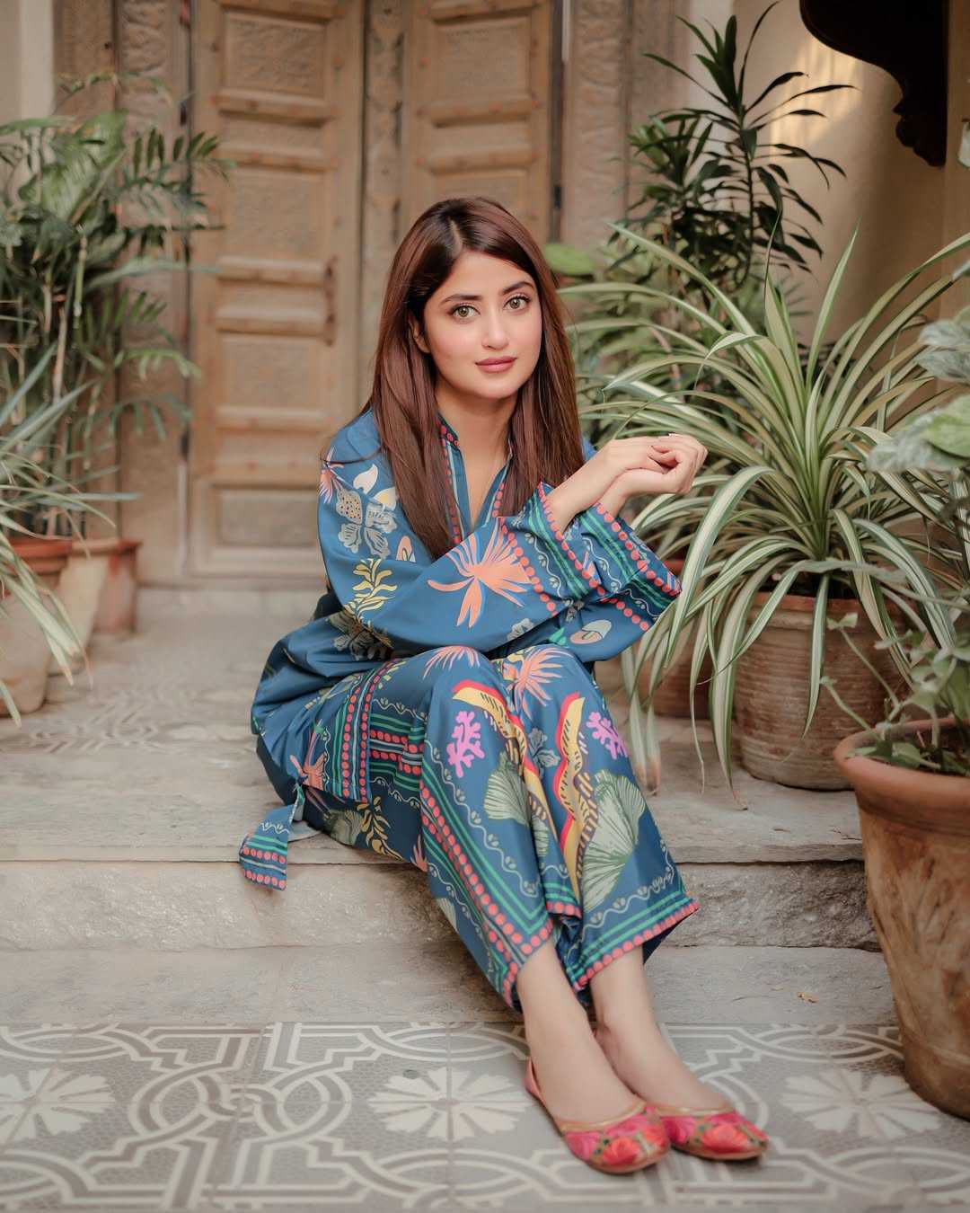 Ynf Satin KESH542 SKY Western Wears Wholesale Co-ord Set Manufacturer