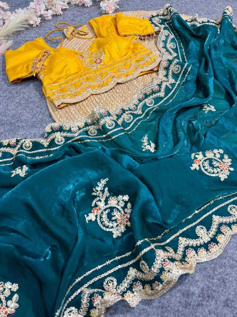 Ynf Satin RIN164 LUXUR Sarees Wholesale Designer Sarees Embroidered Sarees Satin Sarees Manufacturer