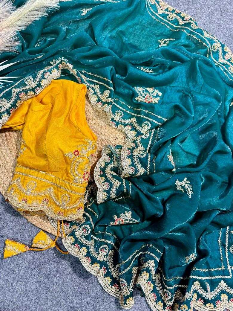 Ynf Satin RIN164 LUXUR Sarees Wholesale Designer Sarees Embroidered Sarees Satin Sarees Manufacturer