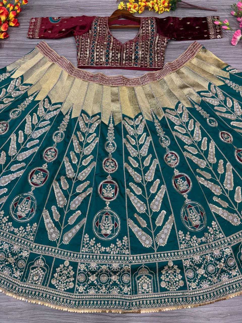 Ynf Satin Silk KESH508 916 Lehengas Wholesale Designer Lehenga Fancy Lehenga Wedding Lehenga Manufacturer