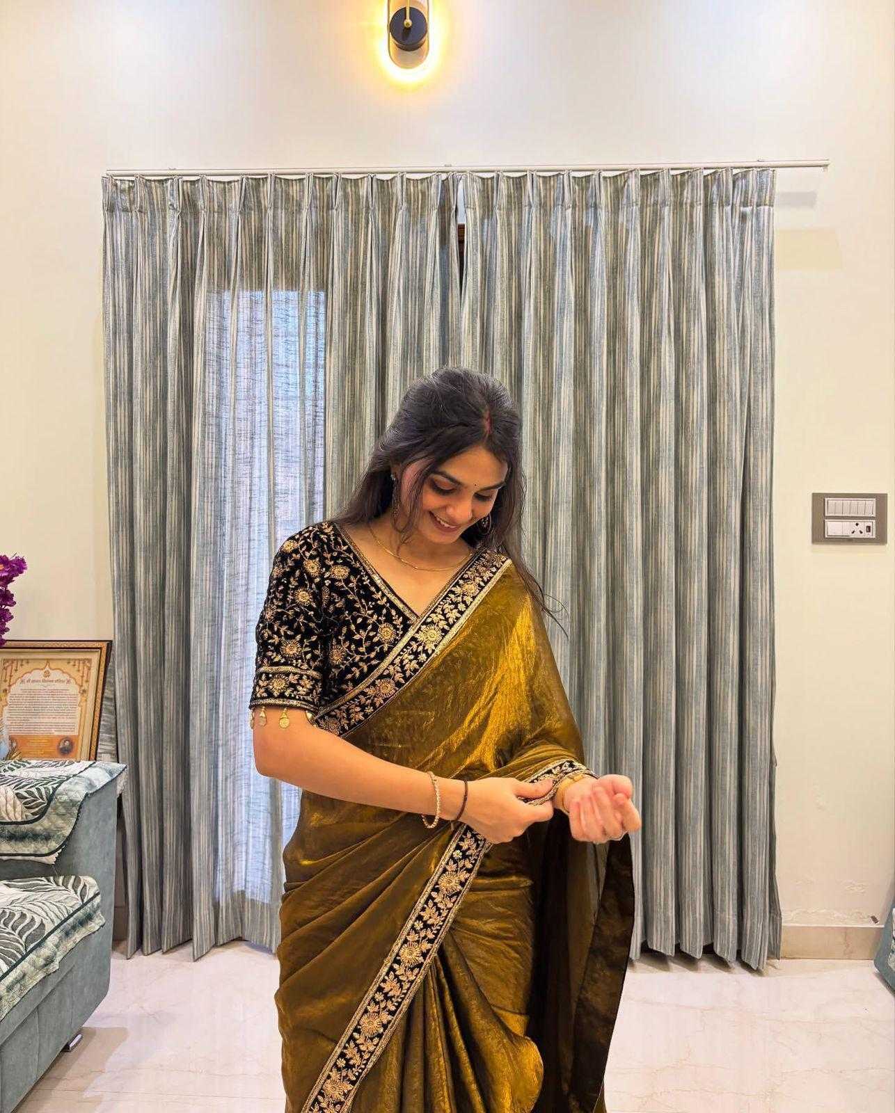 Ynf Satin Silk RIN134 NATASHA Silk Sarees Wedding Collections Wholesale Party Wear Silk Sarees Designer Silk Sarees Embroidered Silk Sarees Manufacturer